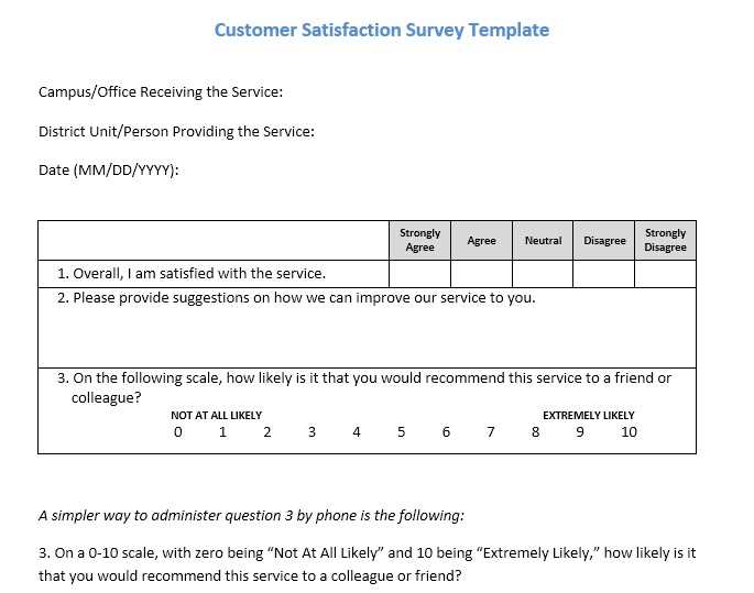 customer letter of satisfaction template