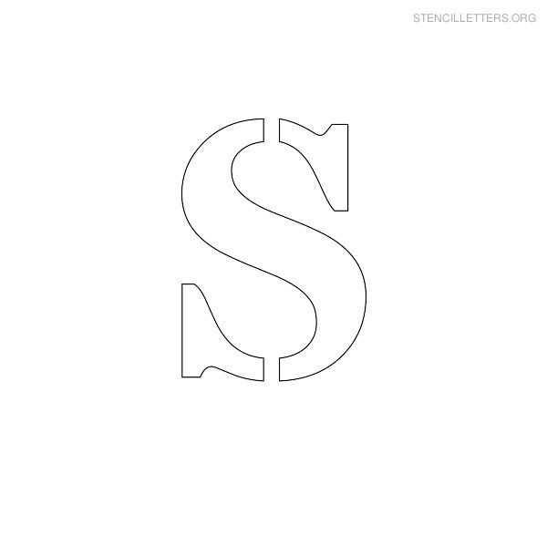 small letter stencil templates