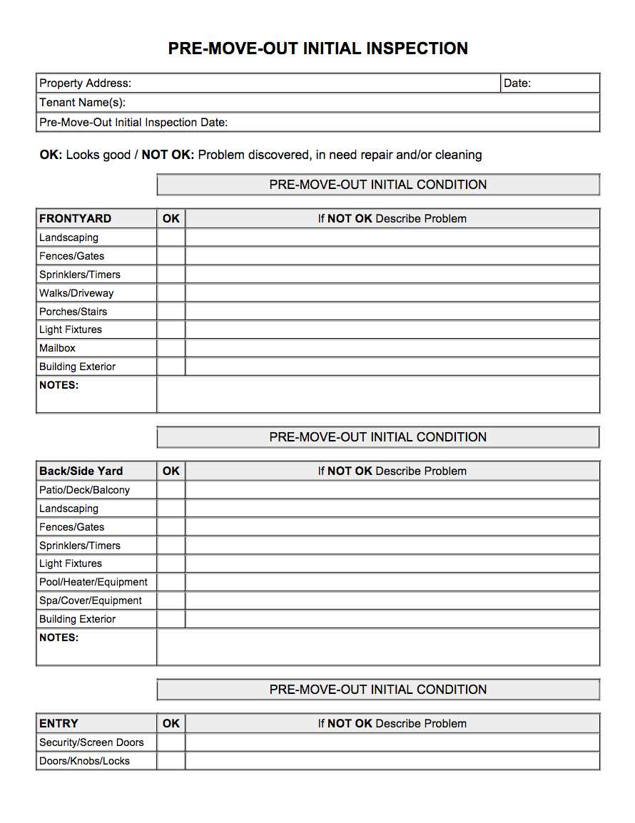 routine inspection property inspection letter to tenant template