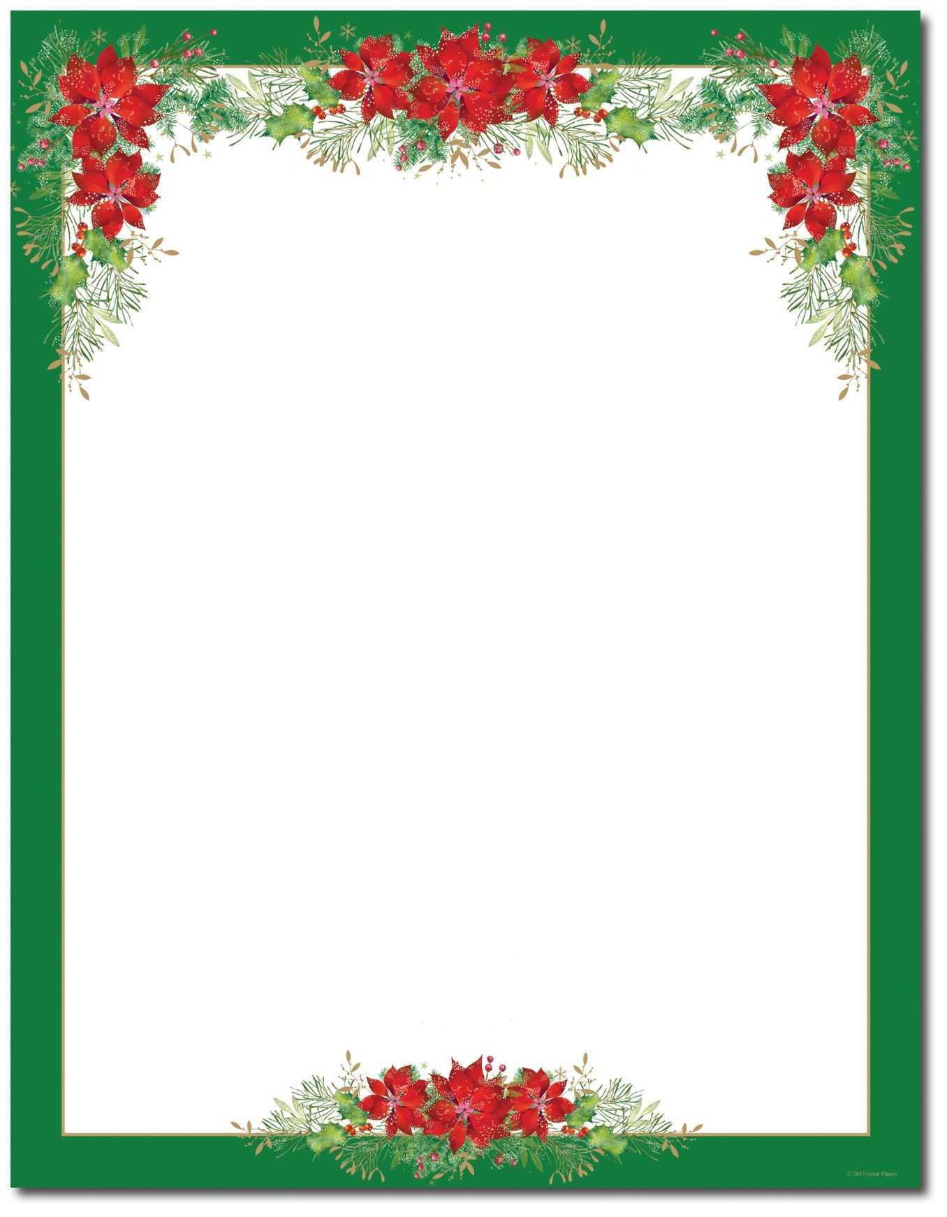 free christian christmas letter template