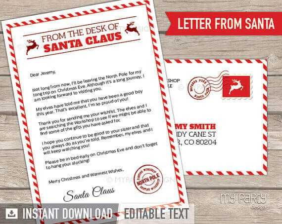 letter from santa editable template free download
