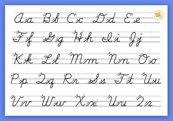 free cursive letter templates