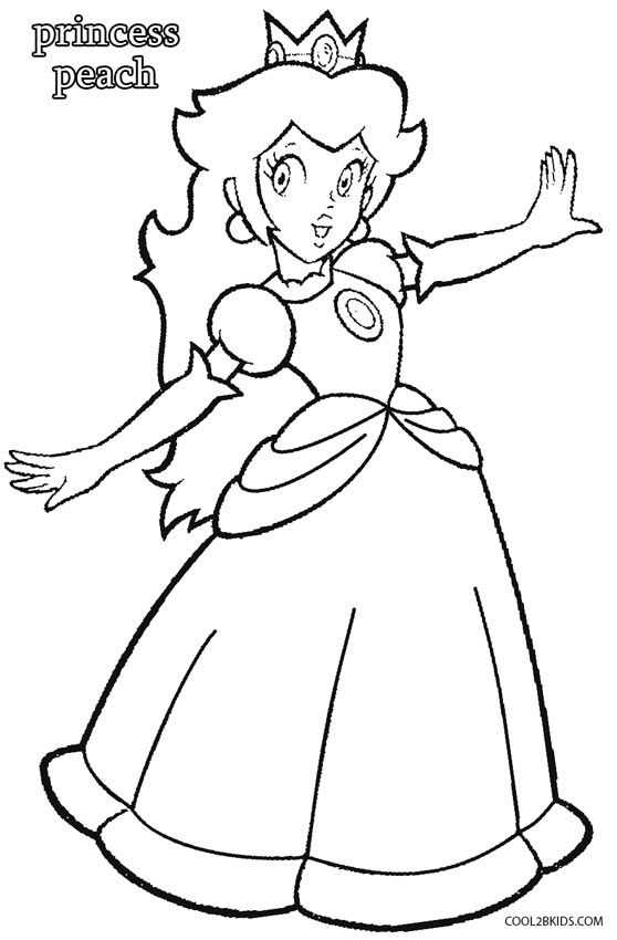 princess peach letter template