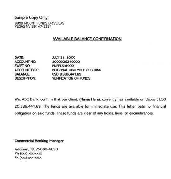 gift fund letter template