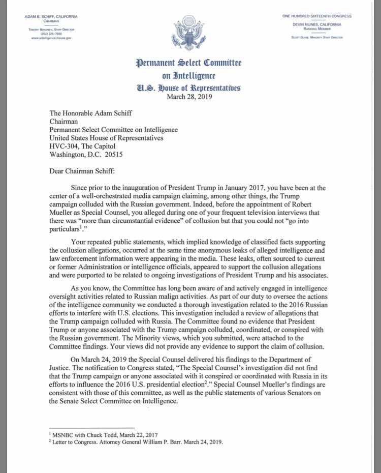 congressman letter template