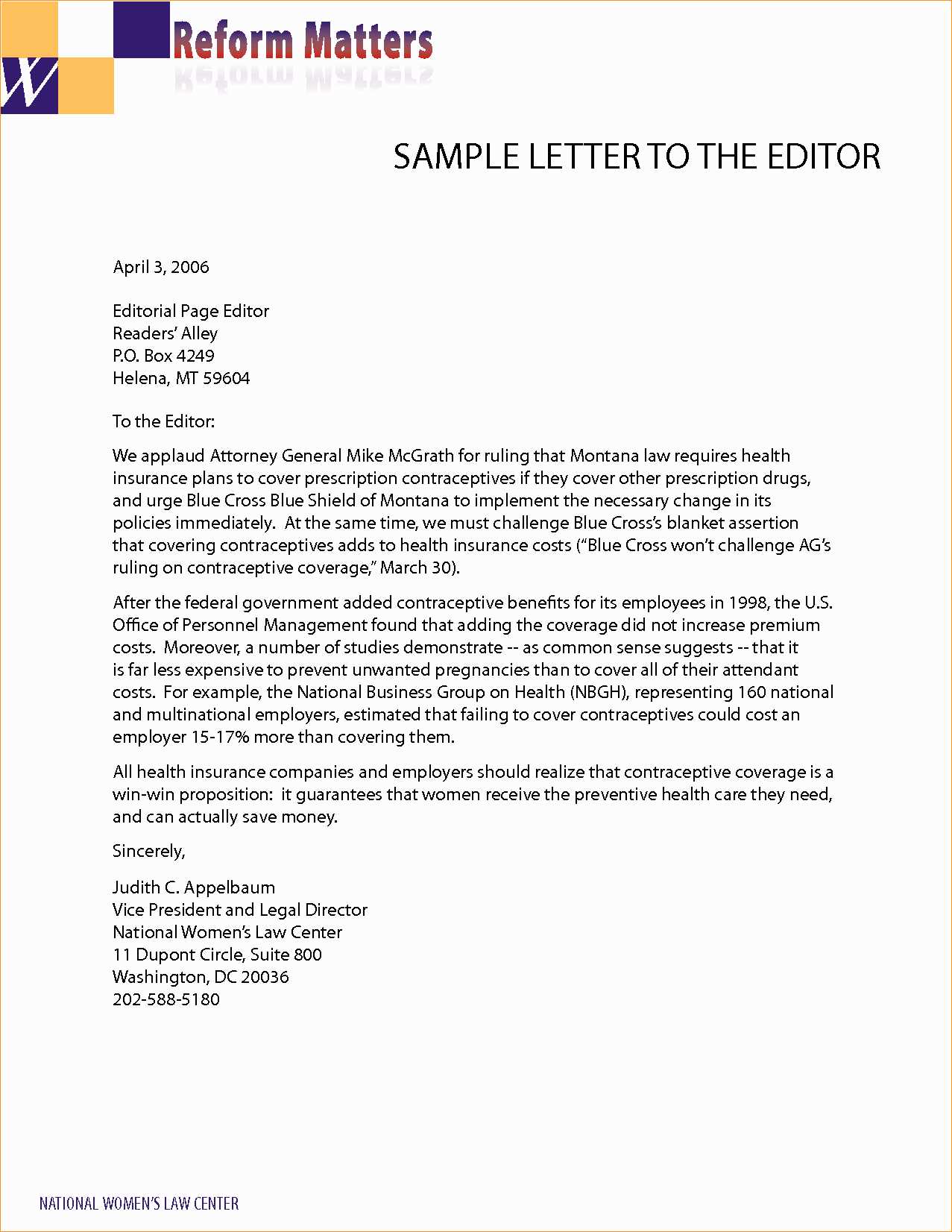 how to write a letter to the editor template