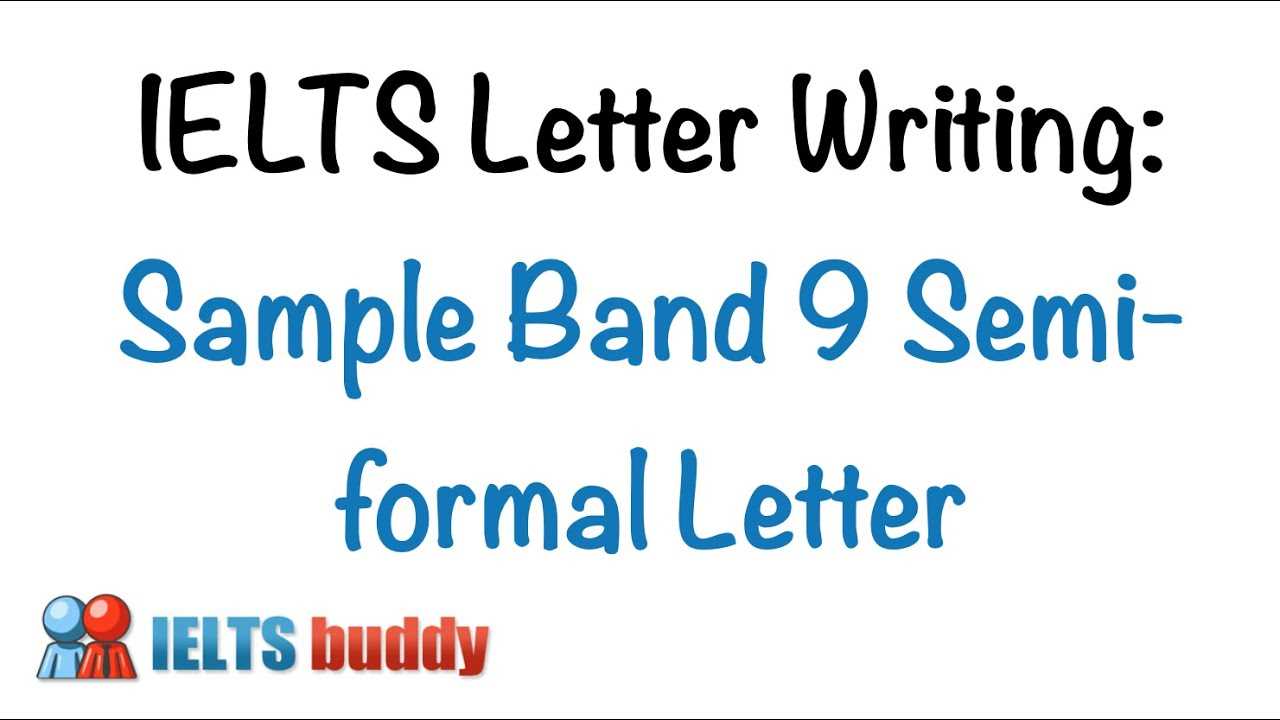 ielts letter template