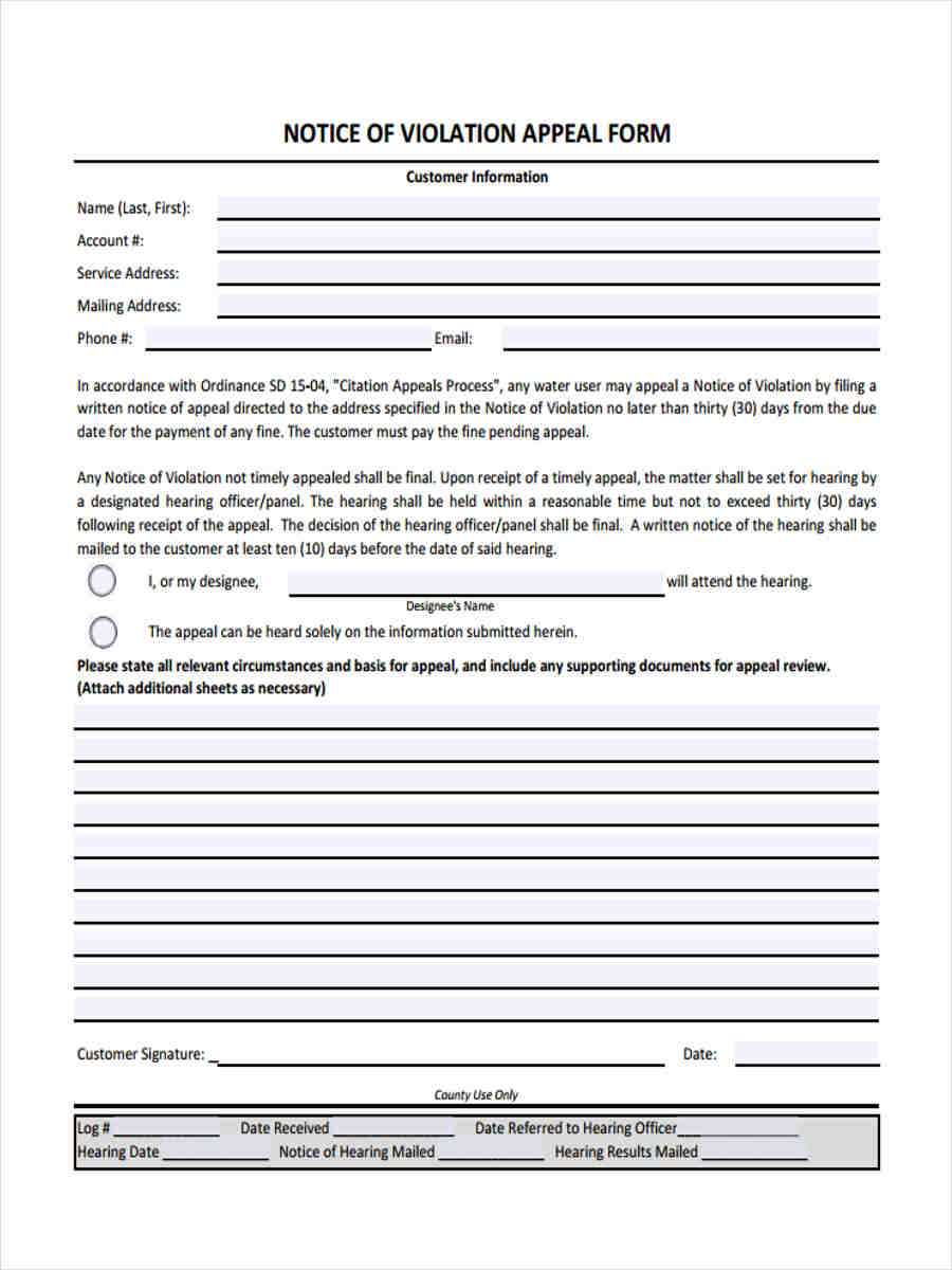 hoa letter template