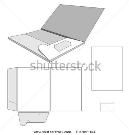 letter folder template