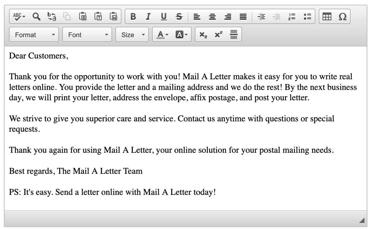 fan mail letter template