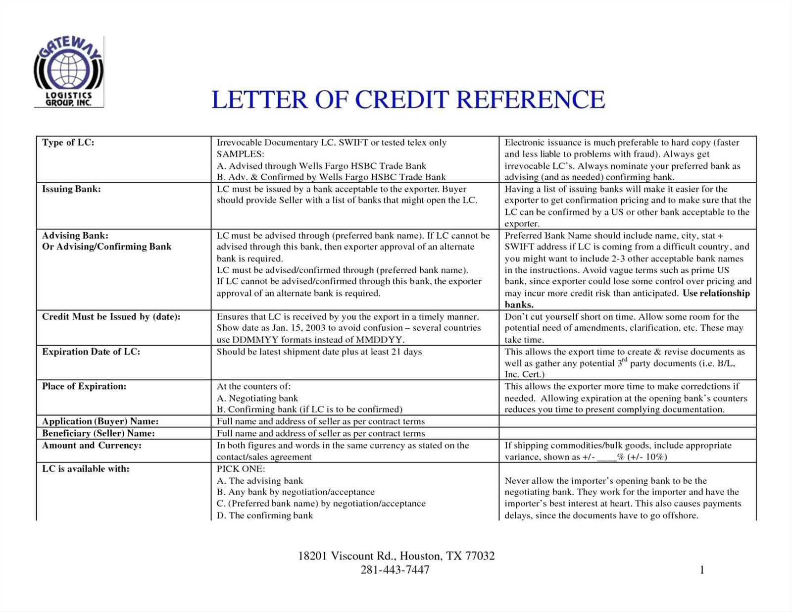 credit reference letter template
