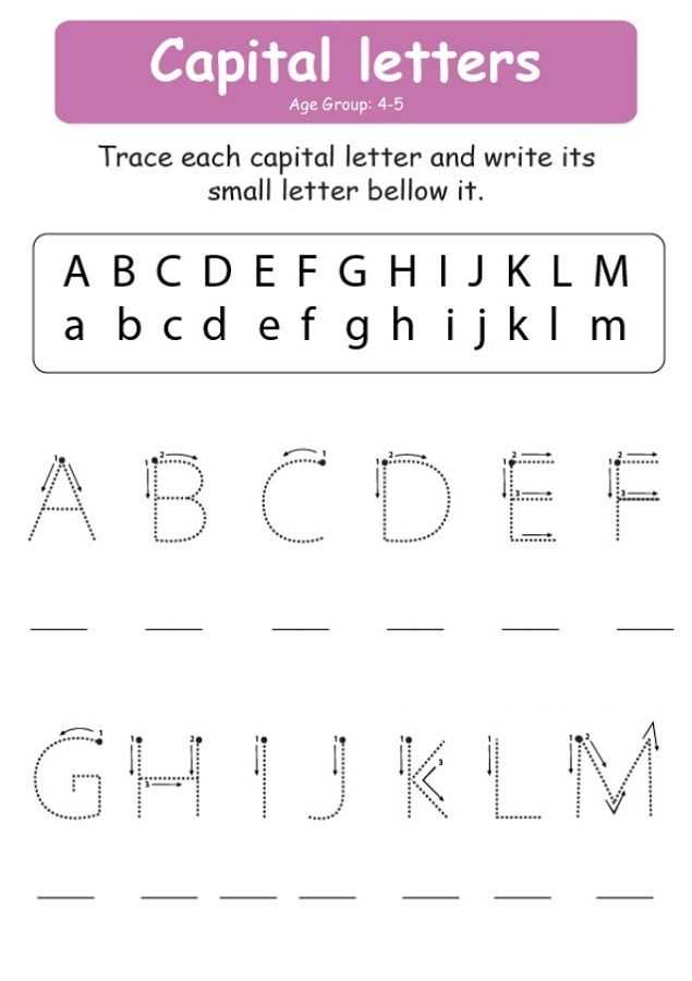 capital letter templates to print