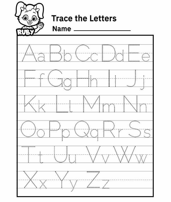 preschool letter writing template