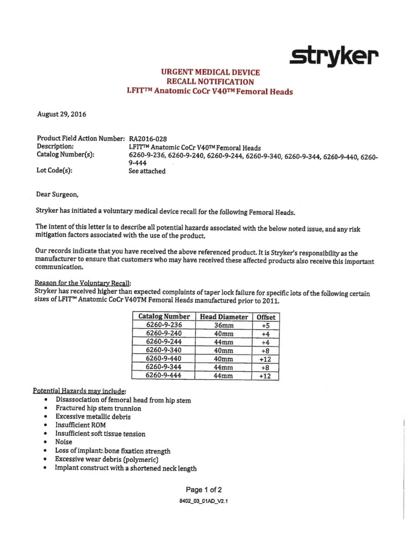 patient recall letter template