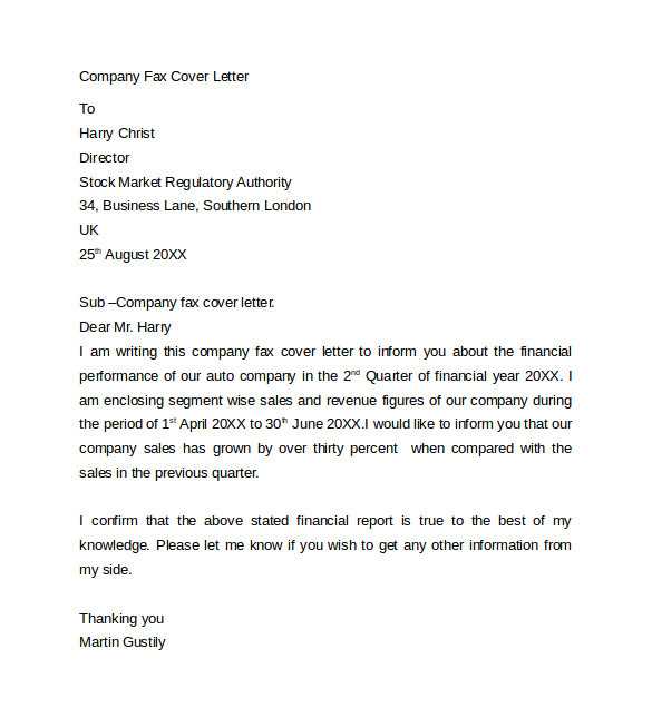 free cover letter template word doc