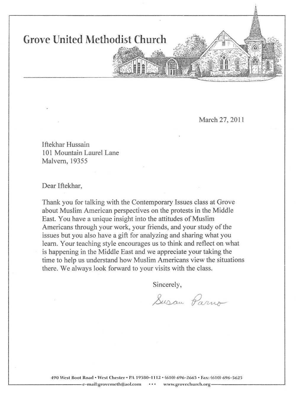 free church membership transfer letter template