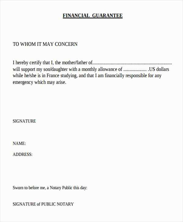 free notary letter template