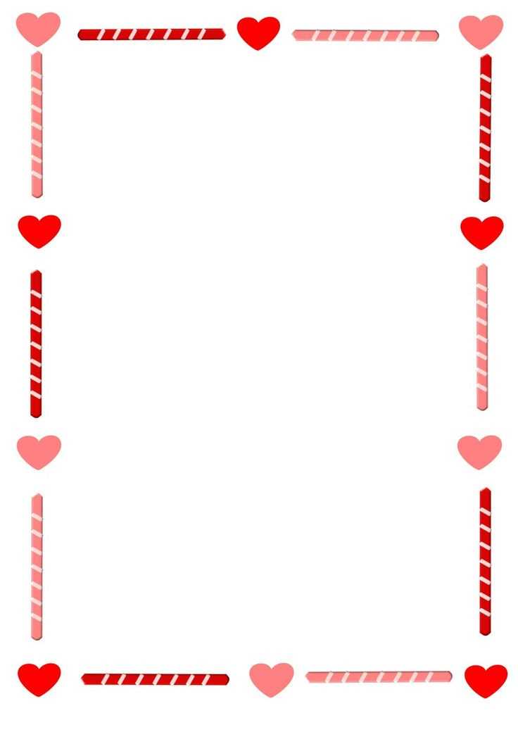 valentines letter template word