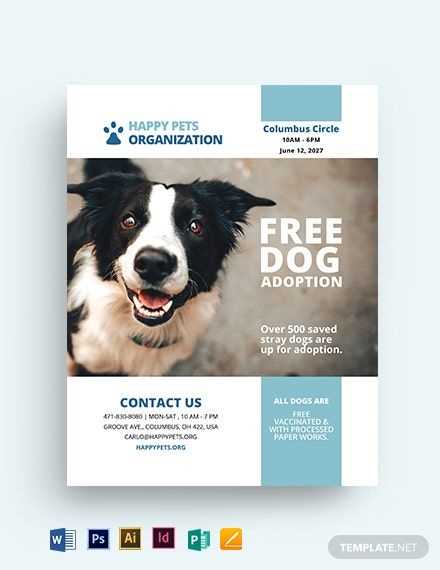 dog adoption pet adoption letter template