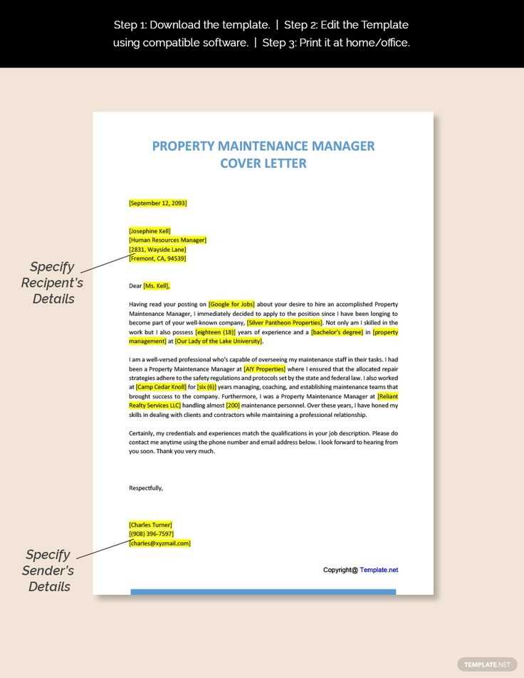 google docs free cover letter templates