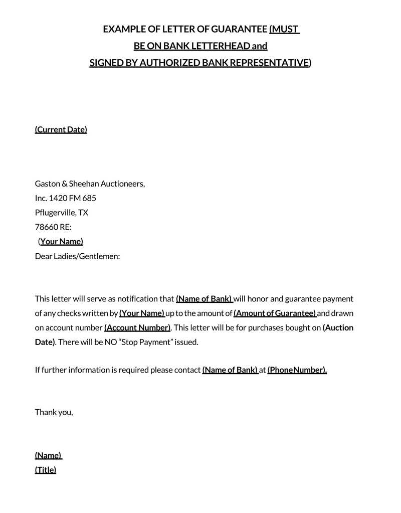 rental guarantor letter template australia