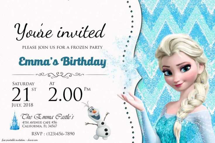 frozen letter template