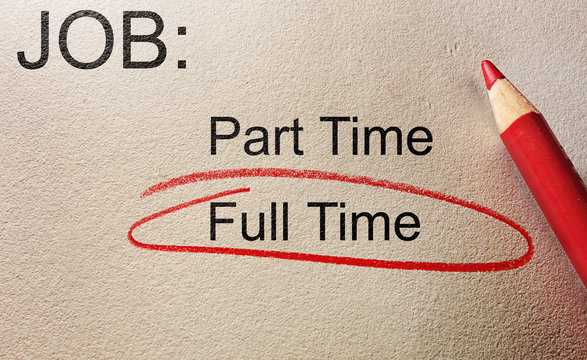 full time to part time letter template