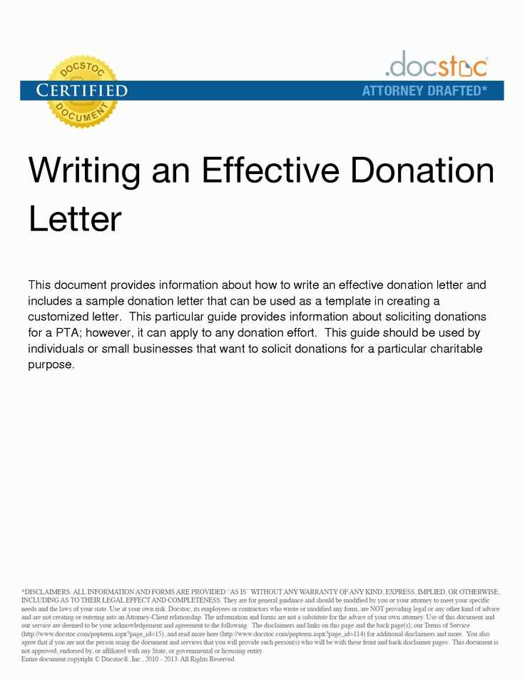 fundraiser letter template