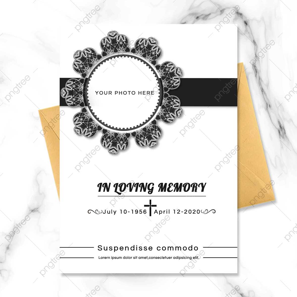 funeral invitation letter template