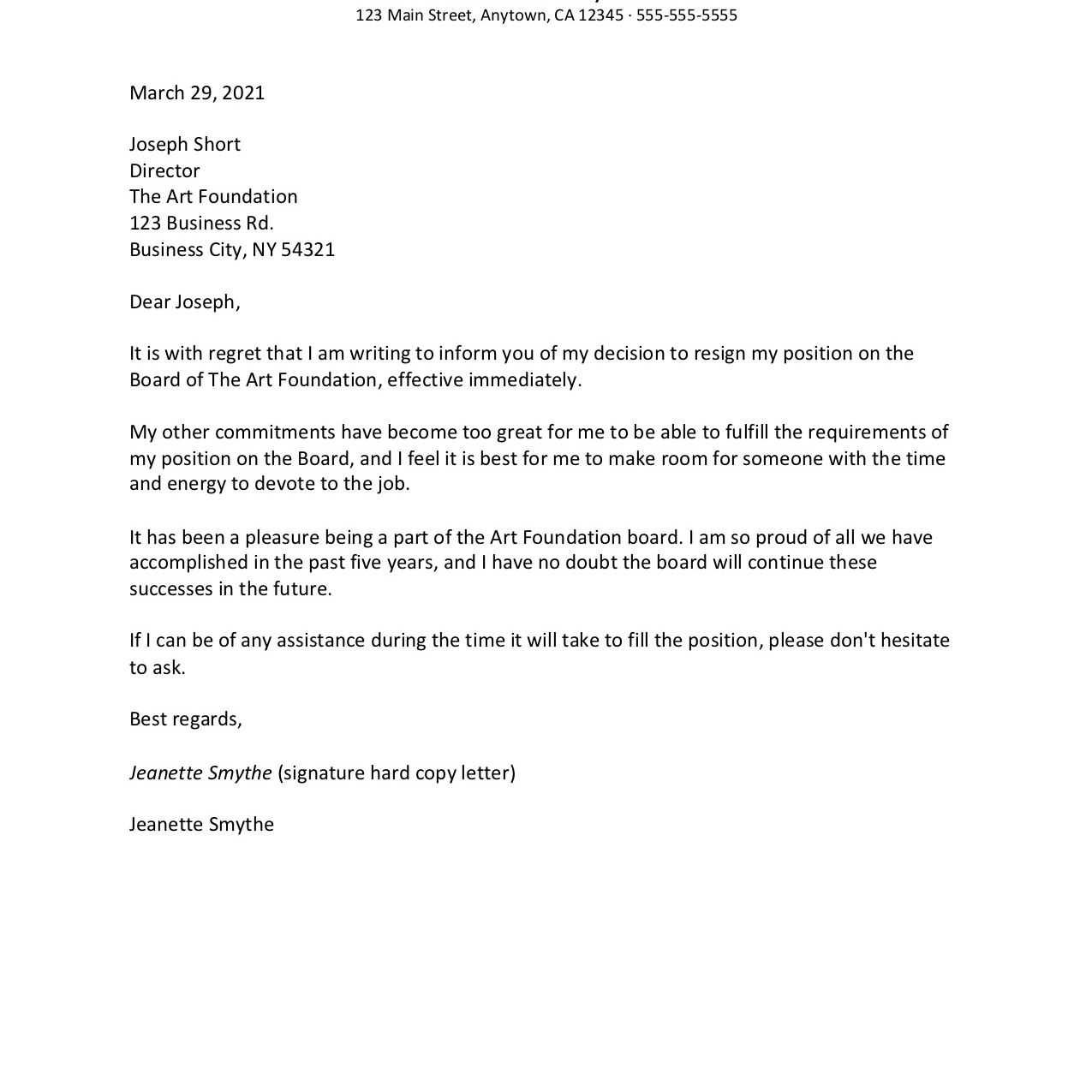 garden leave template letter