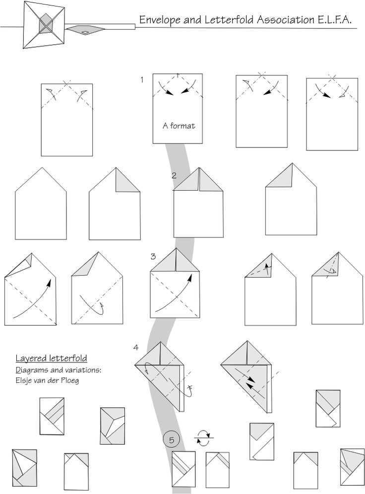 foldable letter template