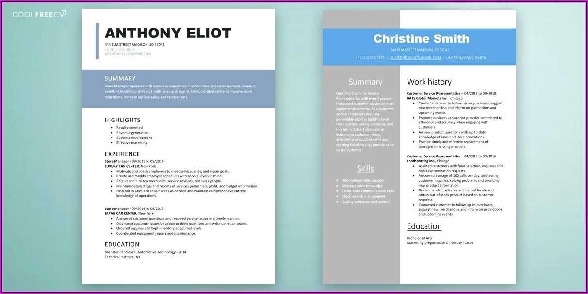 word document resume cover letter template