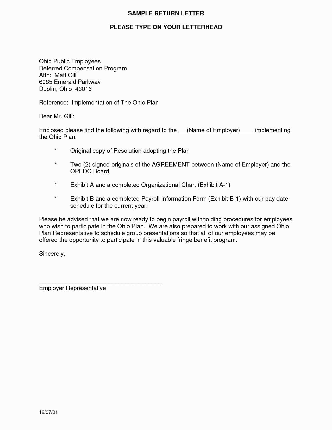 overpayment letter to employee template