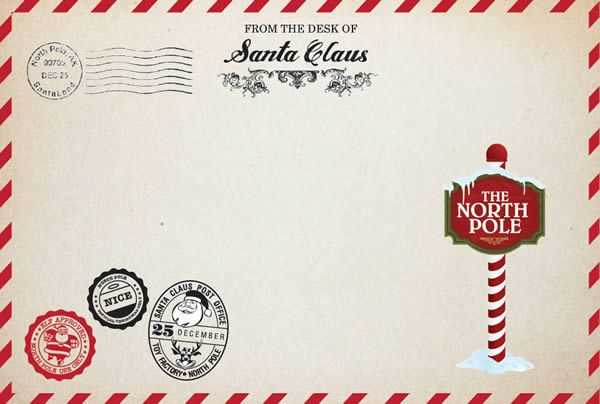 letter from secret santa template