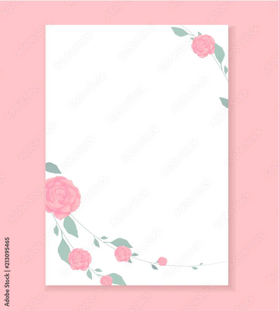 blank love letter template