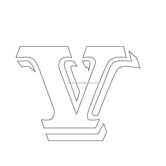 plastic letter stencil templates