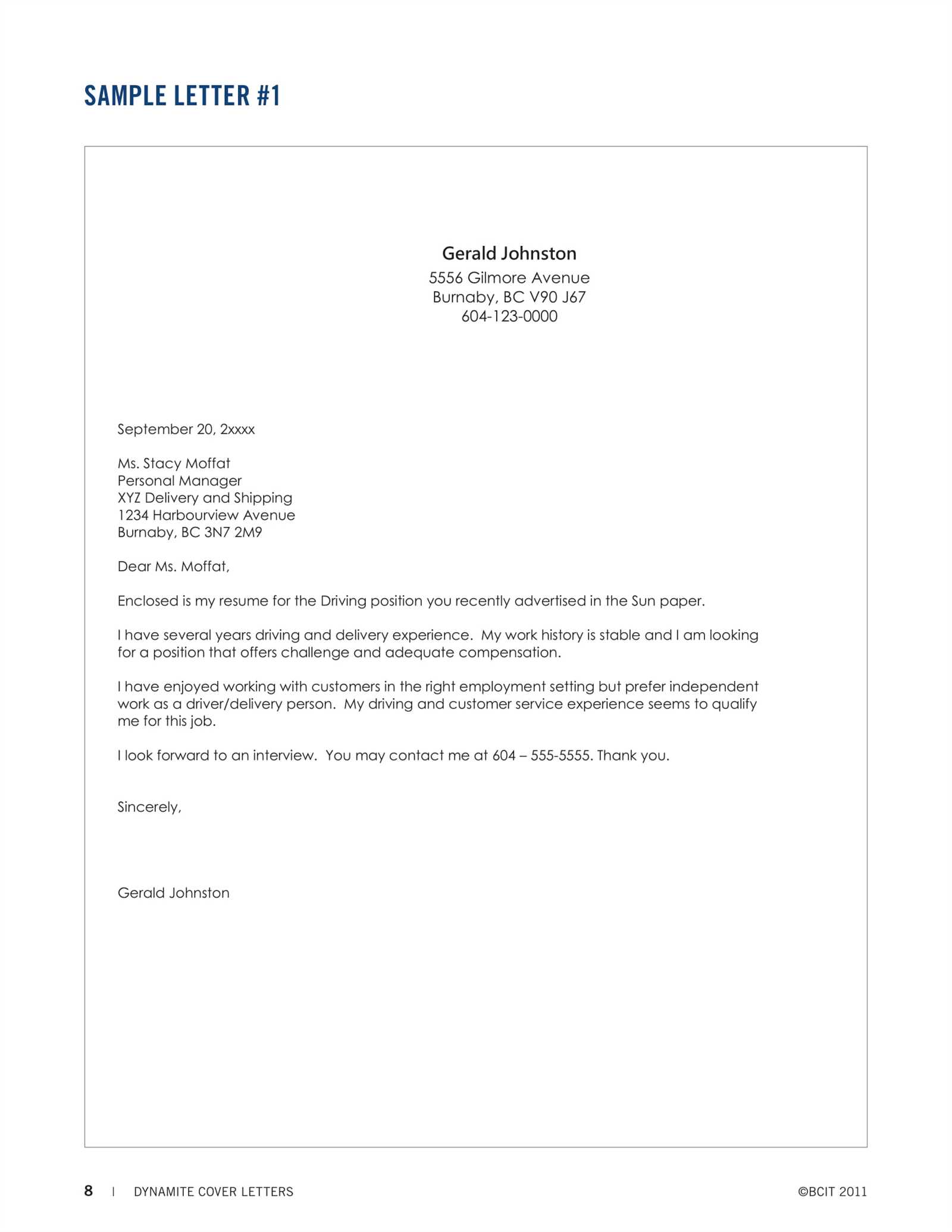 cover letter template download pdf