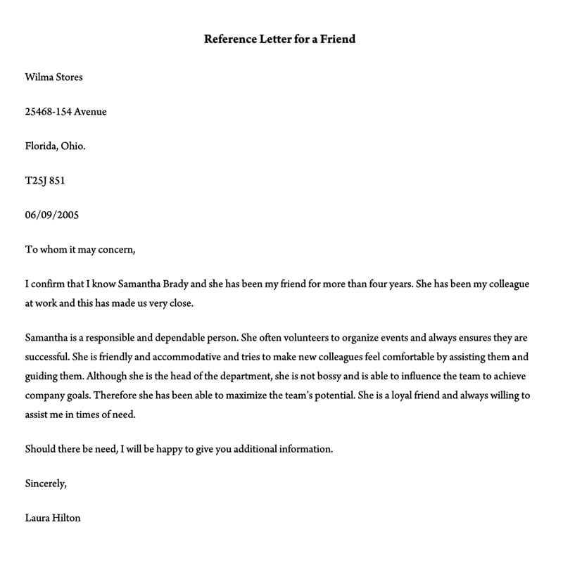 letter to the courts template