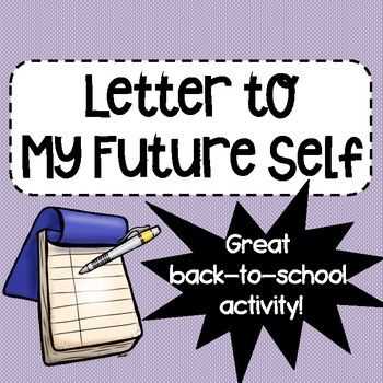 letter to future self template