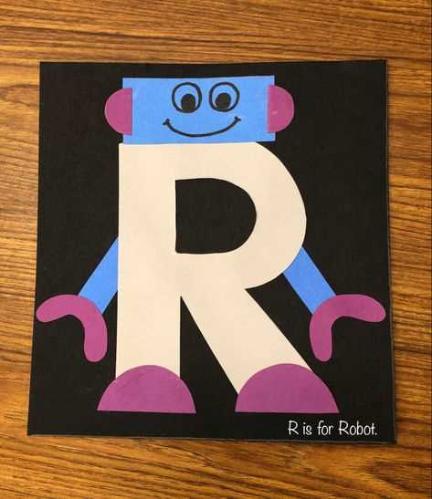 letter r craft template