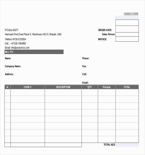 excel form letter template