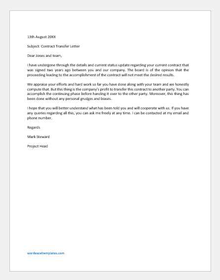 without prejudice letter template