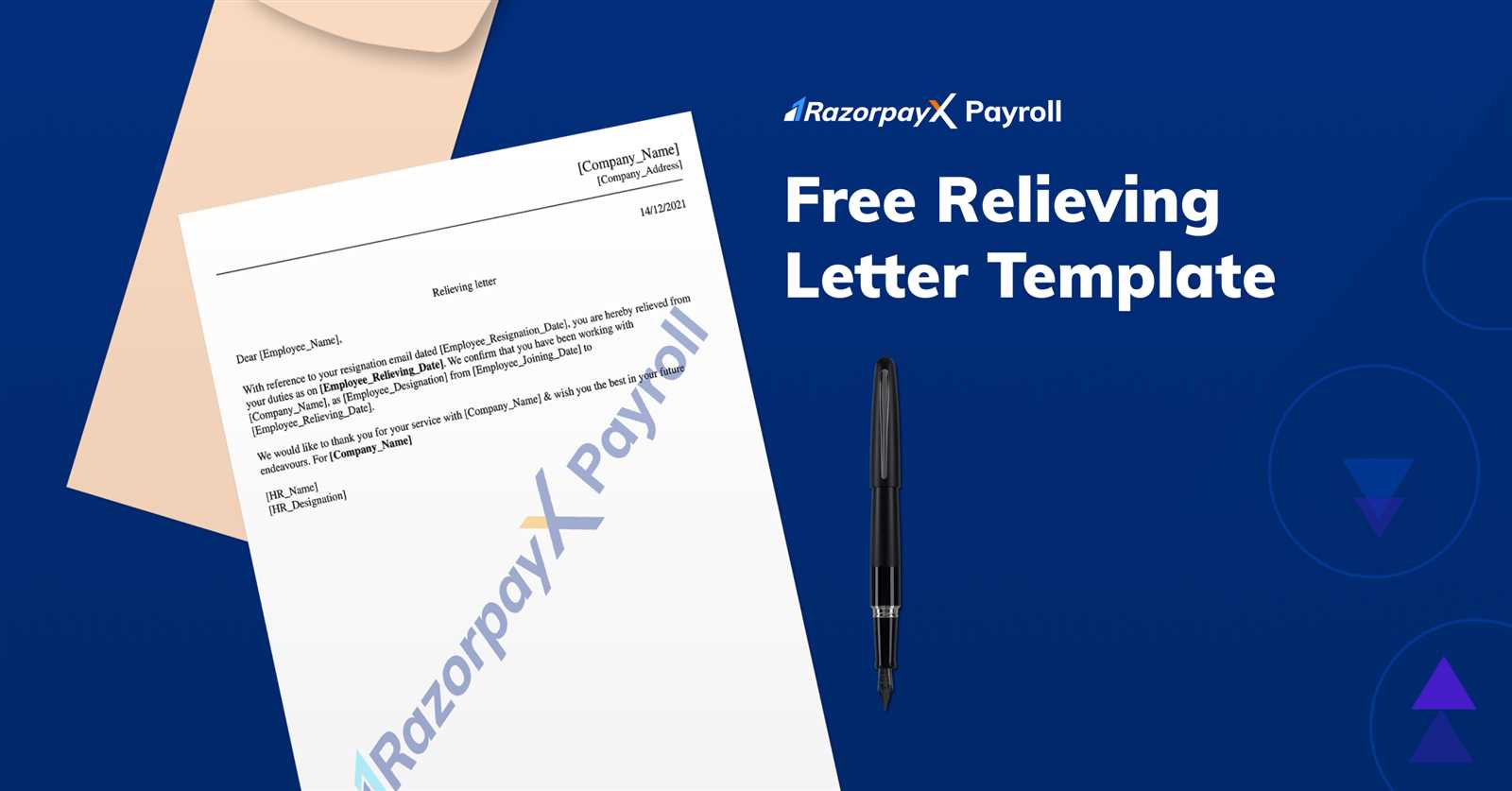 employee relieving letter template