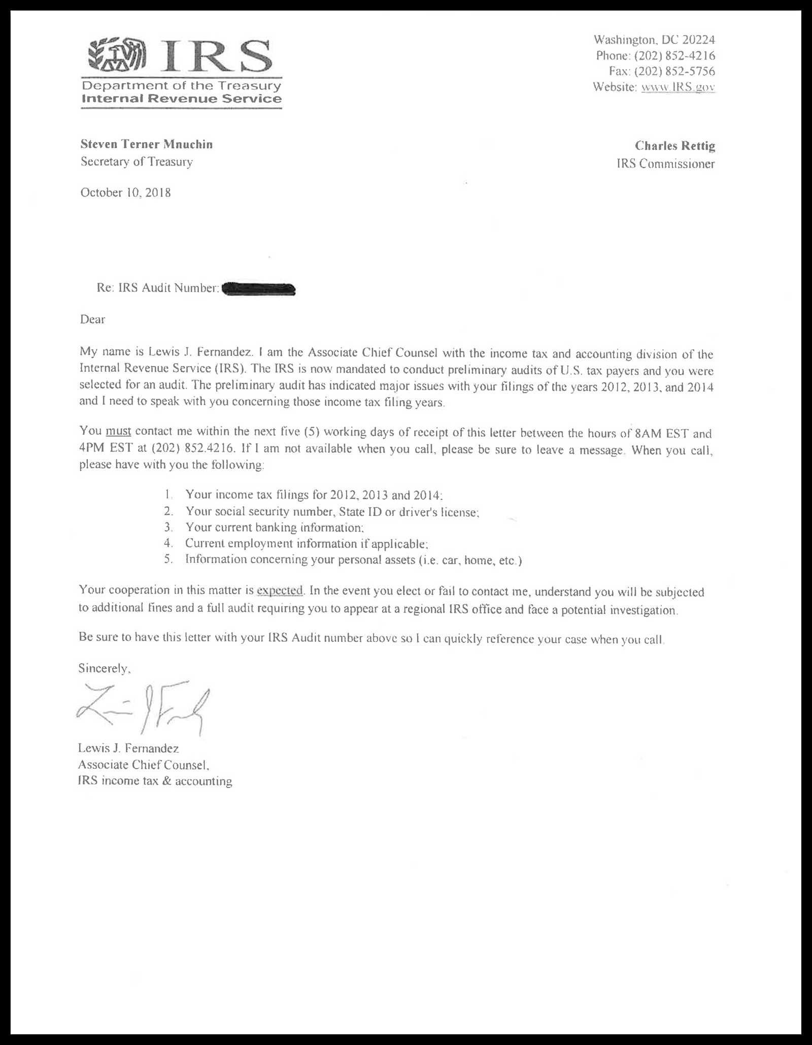 irs template letter