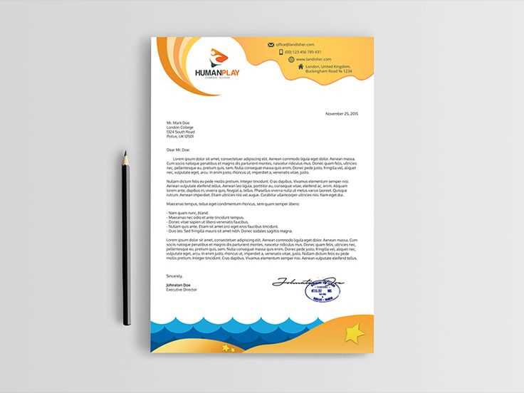 advertising agency of record letter template