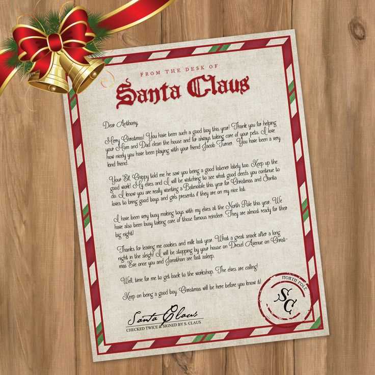 editable santa letter template