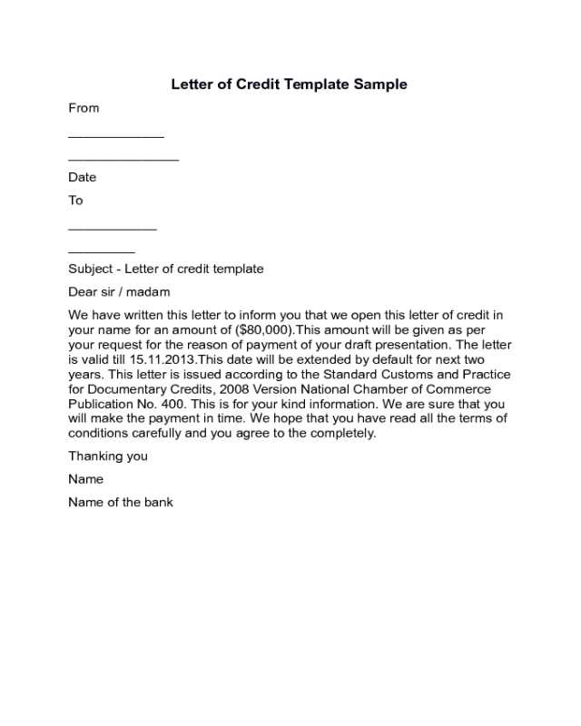 open letter template
