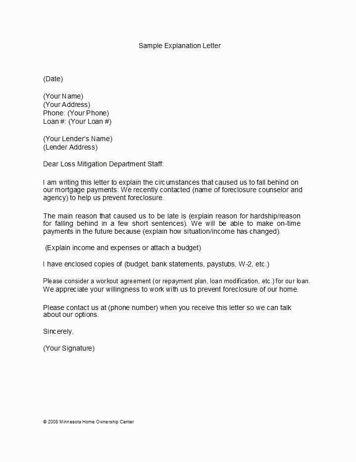 letter of explanation for employment gap for mortgage template