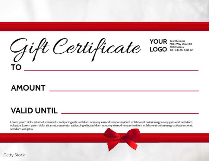 gift voucher letter template