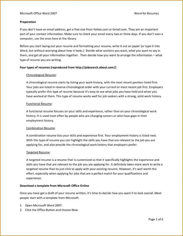 cover letter template microsoft office